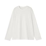 紳士　天竺編みクルーネック長袖Ｔシャツ