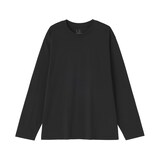 紳士　天竺編みクルーネック長袖Ｔシャツ