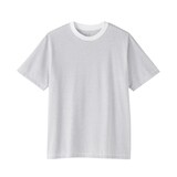 紳士　天竺編みクルーネック半袖Ｔシャツ（ボーダー）（ＯＳ）