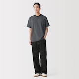 紳士　天竺編みクルーネック半袖Ｔシャツ（ボーダー）（ＯＳ）