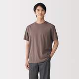 紳士　天竺編みクルーネック半袖Ｔシャツ（ボーダー）（ＯＳ）