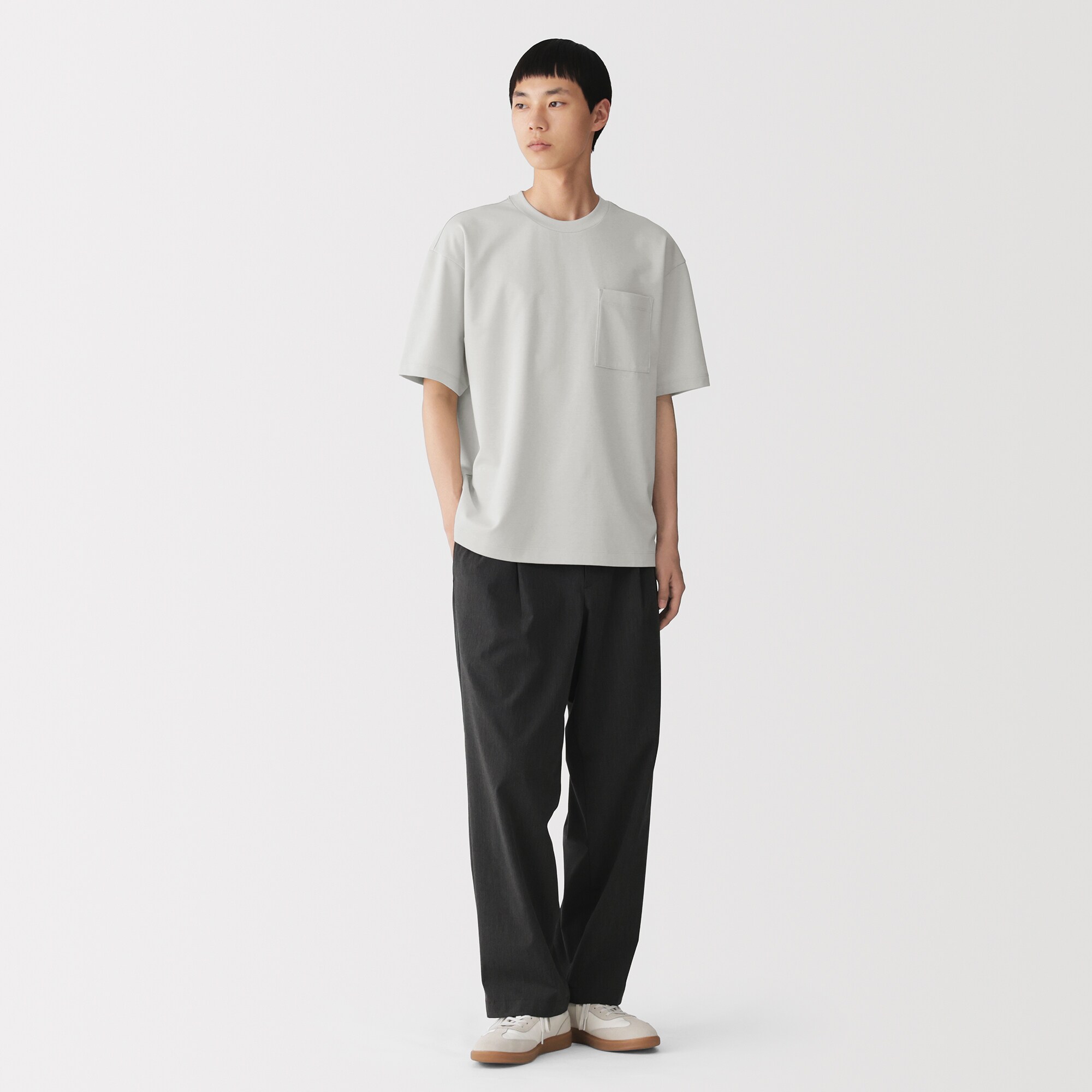 紳士　涼感ＵＶカットワイド半袖Ｔシャツ（ＯＳ）