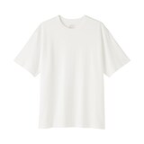紳士　昔ながらの製法で編み立てたクルーネック半袖Ｔシャツ