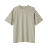 紳士　昔ながらの製法で編み立てたクルーネック半袖Ｔシャツ