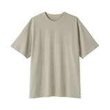 紳士　昔ながらの製法で編み立てたクルーネック半袖Ｔシャツ