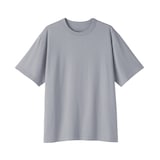 紳士　昔ながらの製法で編み立てたクルーネック半袖Ｔシャツ