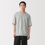 紳士　ライトスウェットクルーネック半袖Ｔシャツ