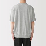 紳士　ライトスウェットクルーネック半袖Ｔシャツ