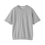 紳士　ライトスウェットクルーネック半袖Ｔシャツ