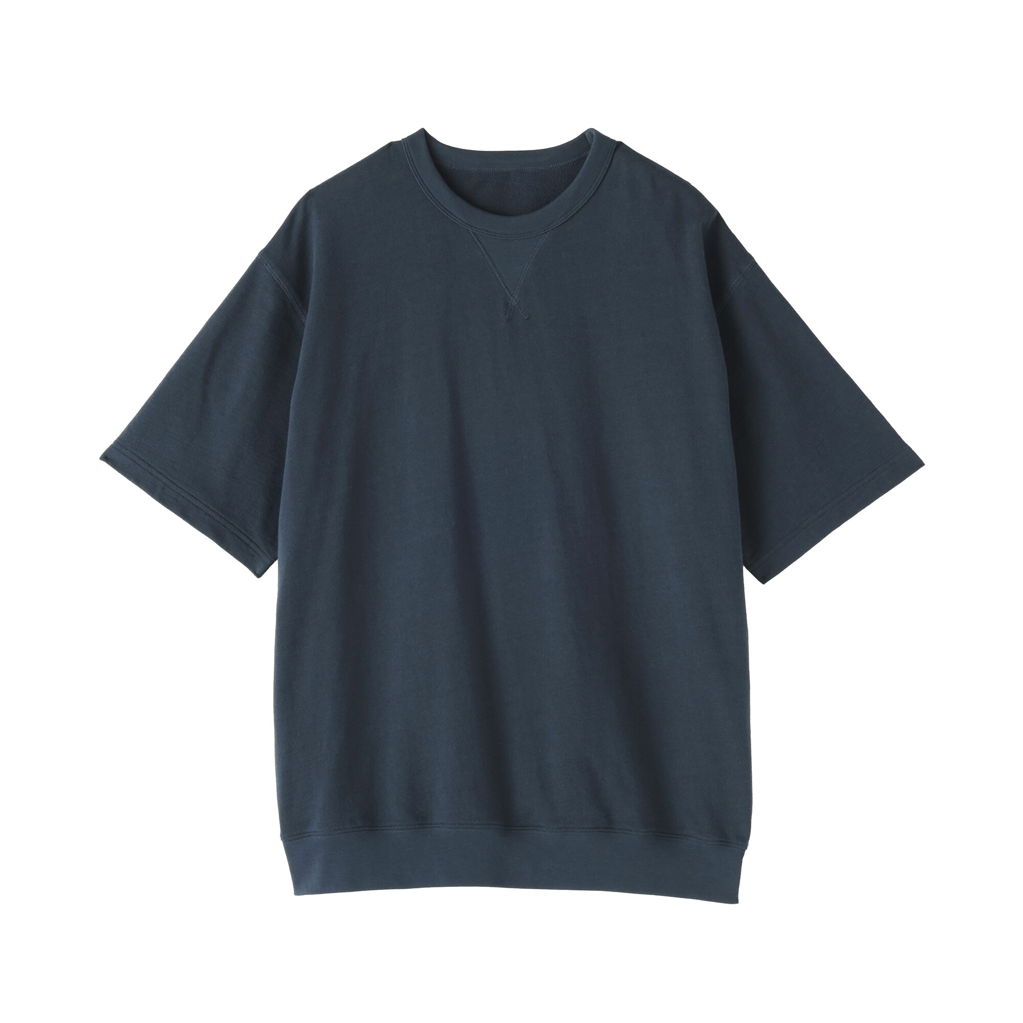 紳士　ライトスウェットクルーネック半袖Ｔシャツ