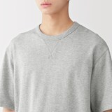 紳士　ライトスウェットクルーネック半袖Ｔシャツ