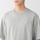 紳士　ライトスウェットクルーネック半袖Ｔシャツ