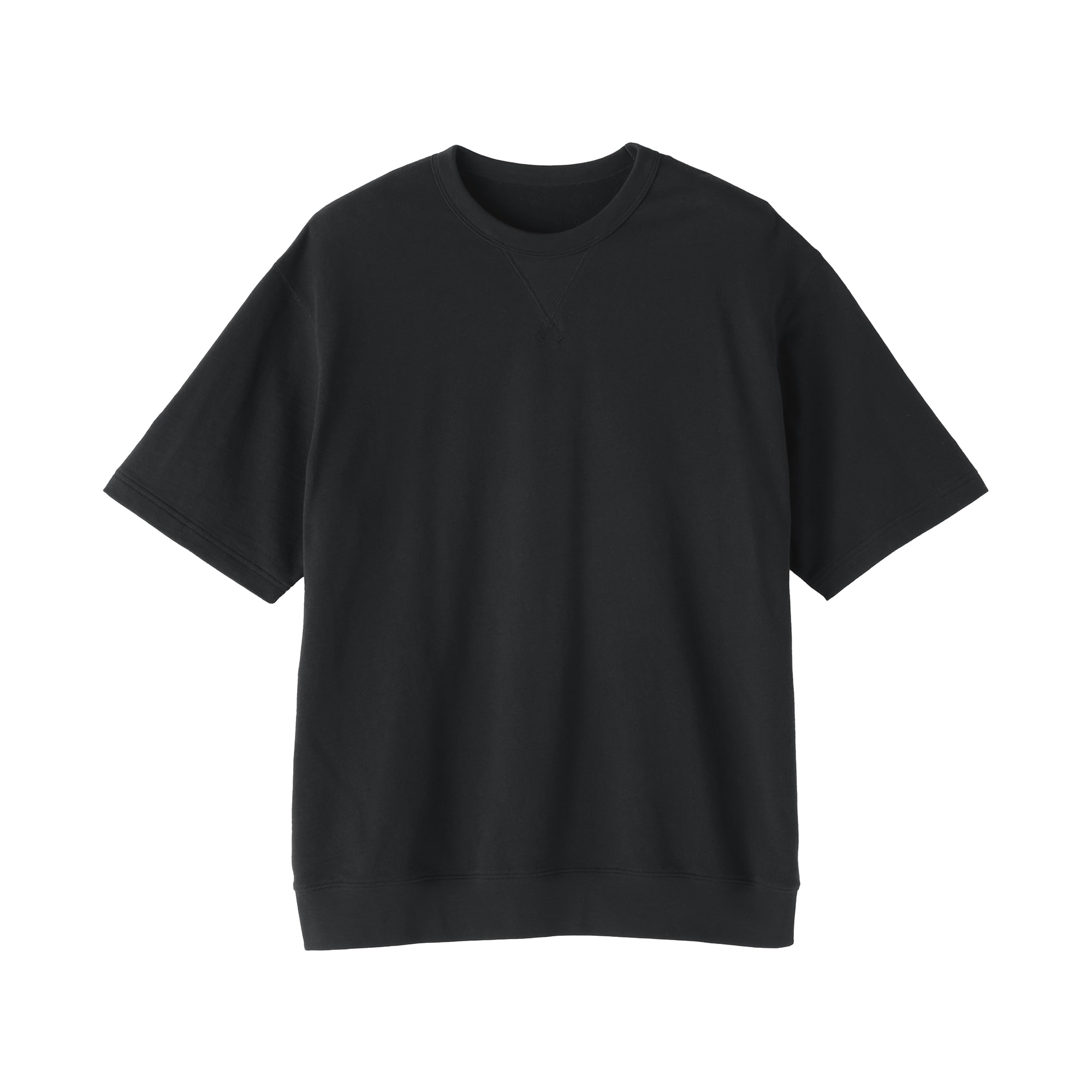 紳士　ライトスウェットクルーネック半袖Ｔシャツ