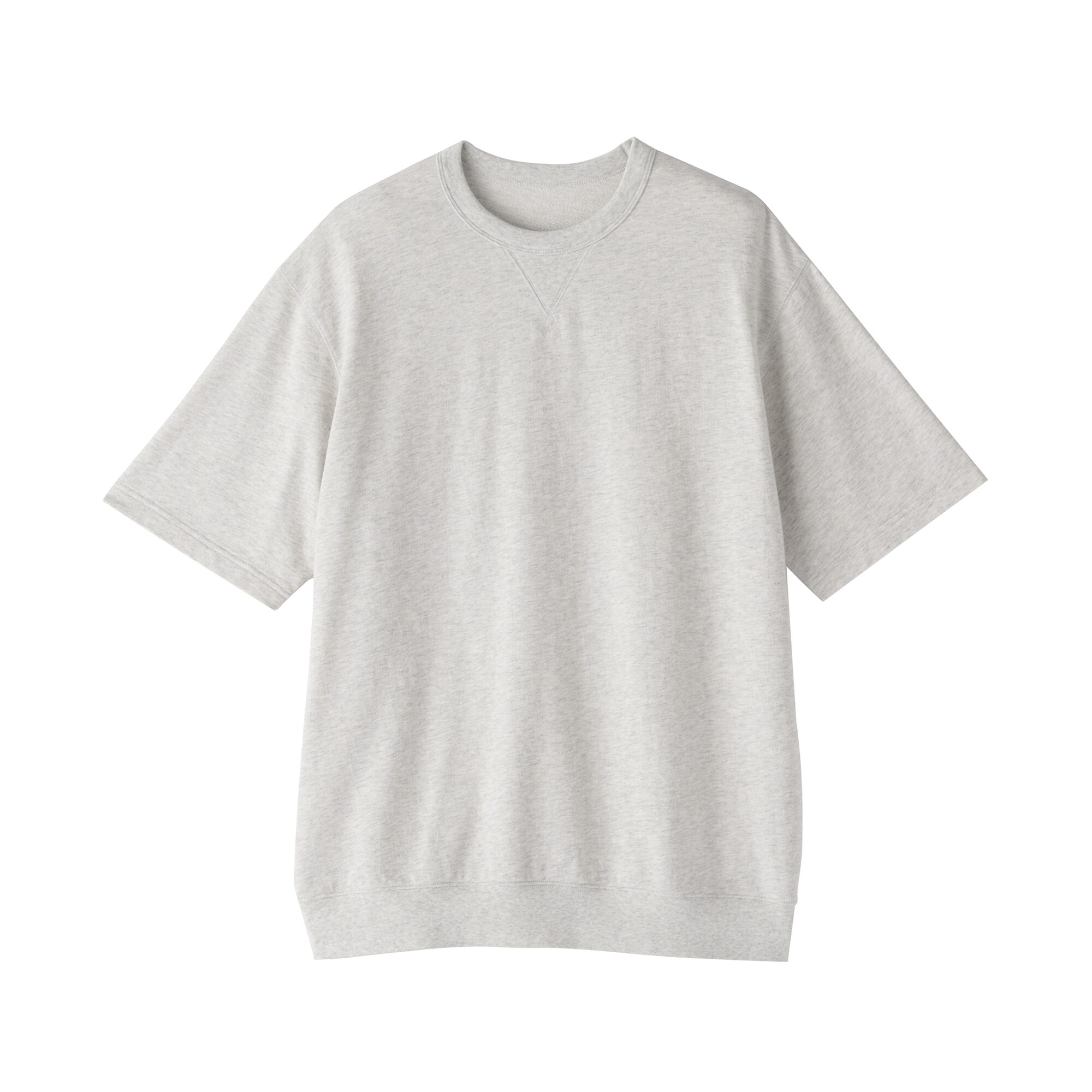 紳士　ライトスウェットクルーネック半袖Ｔシャツ