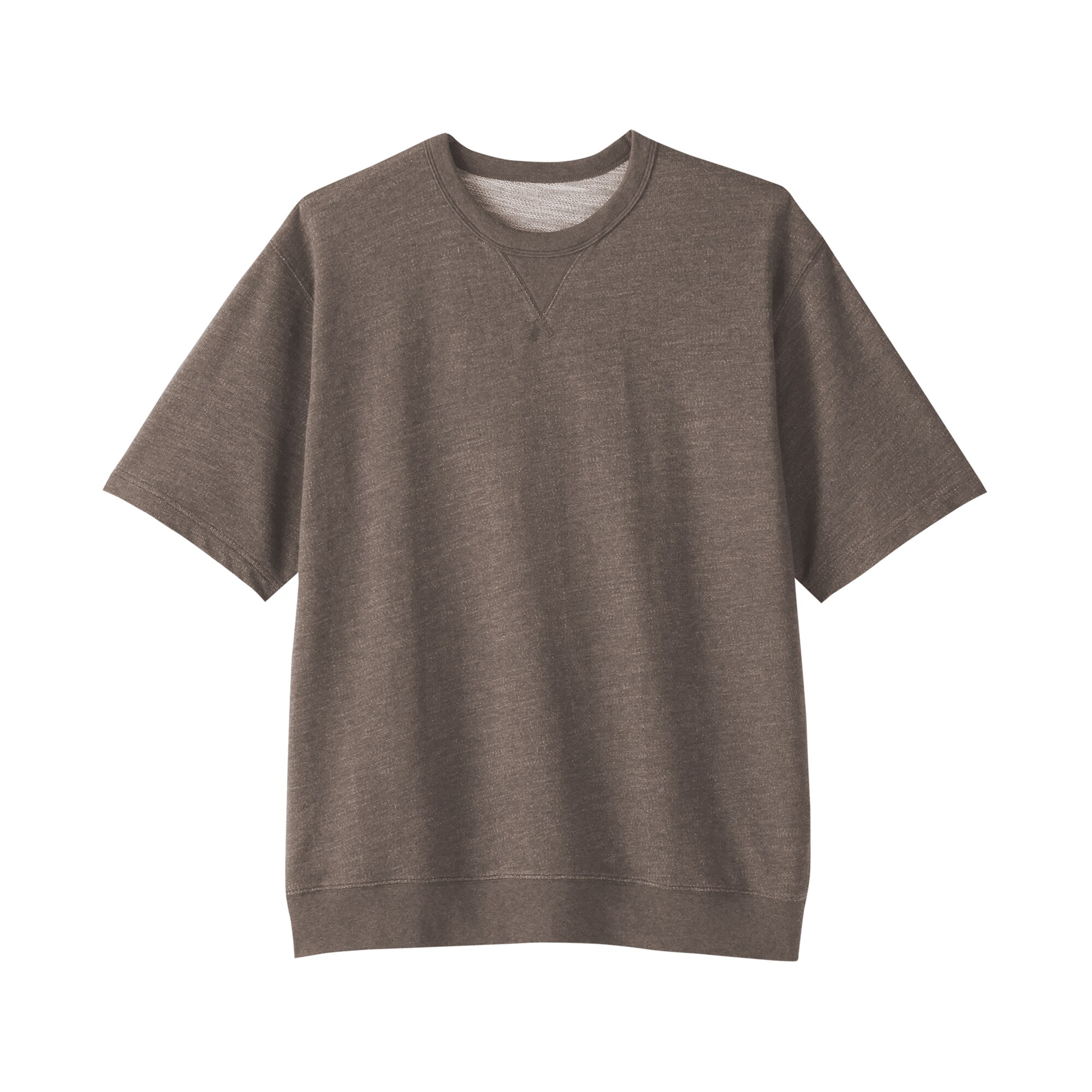 紳士　ライトスウェットクルーネック半袖Ｔシャツ