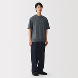 紳士　ライトスウェットクルーネック半袖Ｔシャツ