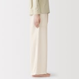 婦人　ふんわりしぼガーゼ　ロングパンツ