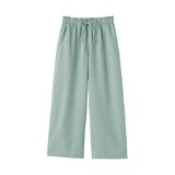 婦人　ふんわりしぼガーゼ　ロングパンツ