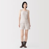婦人　コットンベロア　ブラタンクトップ