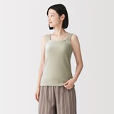 婦人　コットンベロア　ブラタンクトップ
