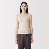 婦人　さらっと綿薄手タンクトップ