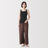 婦人　なめらかリブブラタンクトップ