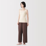 婦人　なめらかリブブラタンクトップ