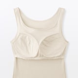 婦人　なめらかリブブラタンクトップ