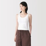 婦人　コットンストレッチブラタンクトップ