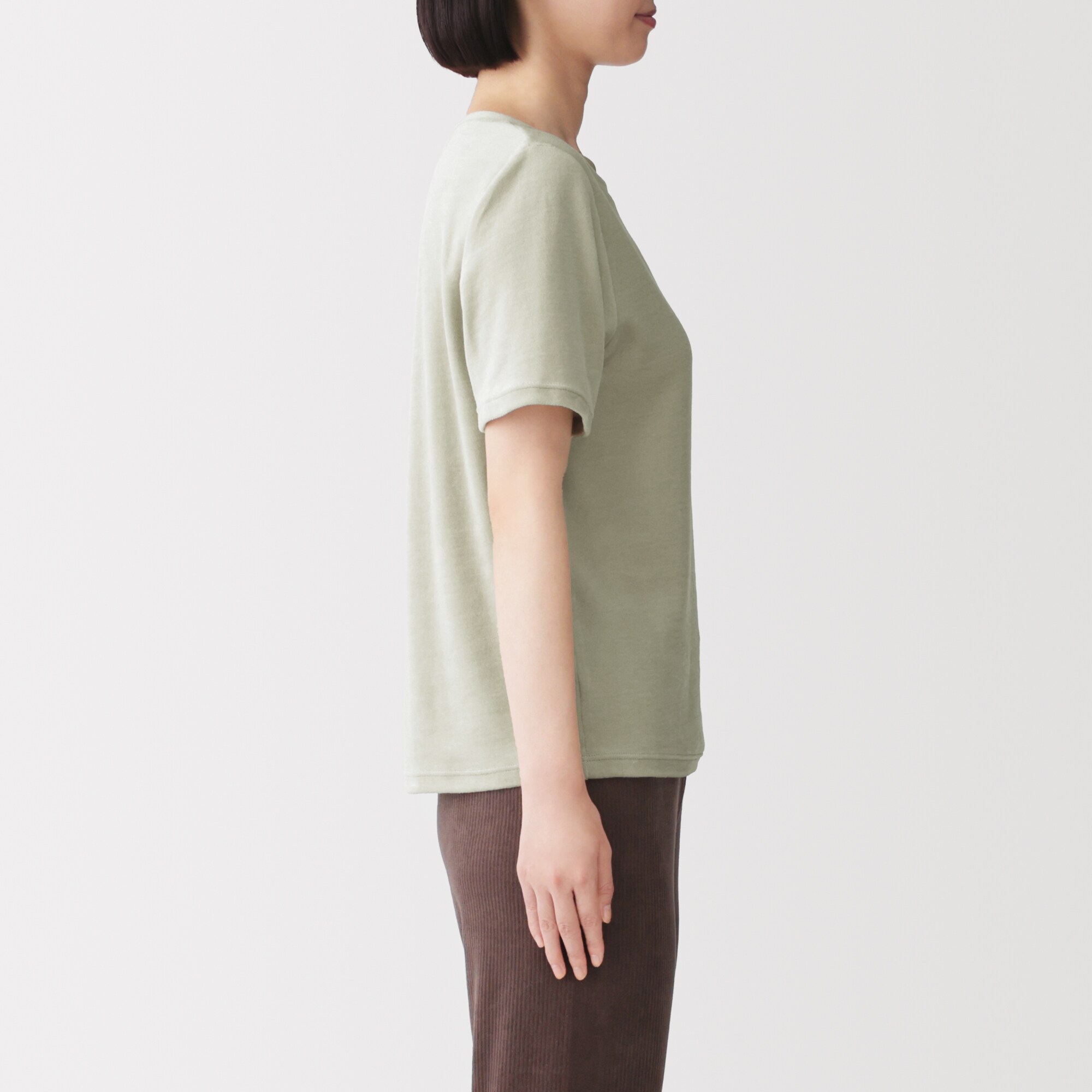 婦人　コットンベロア　半袖Ｔシャツ