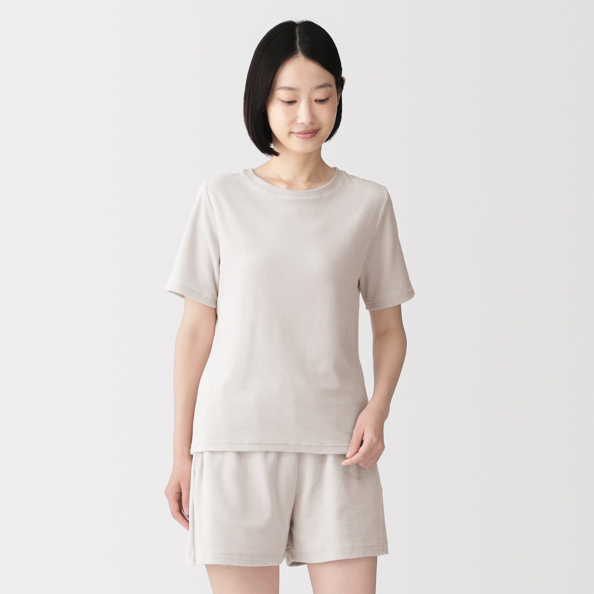 婦人　コットンベロア　半袖Ｔシャツ