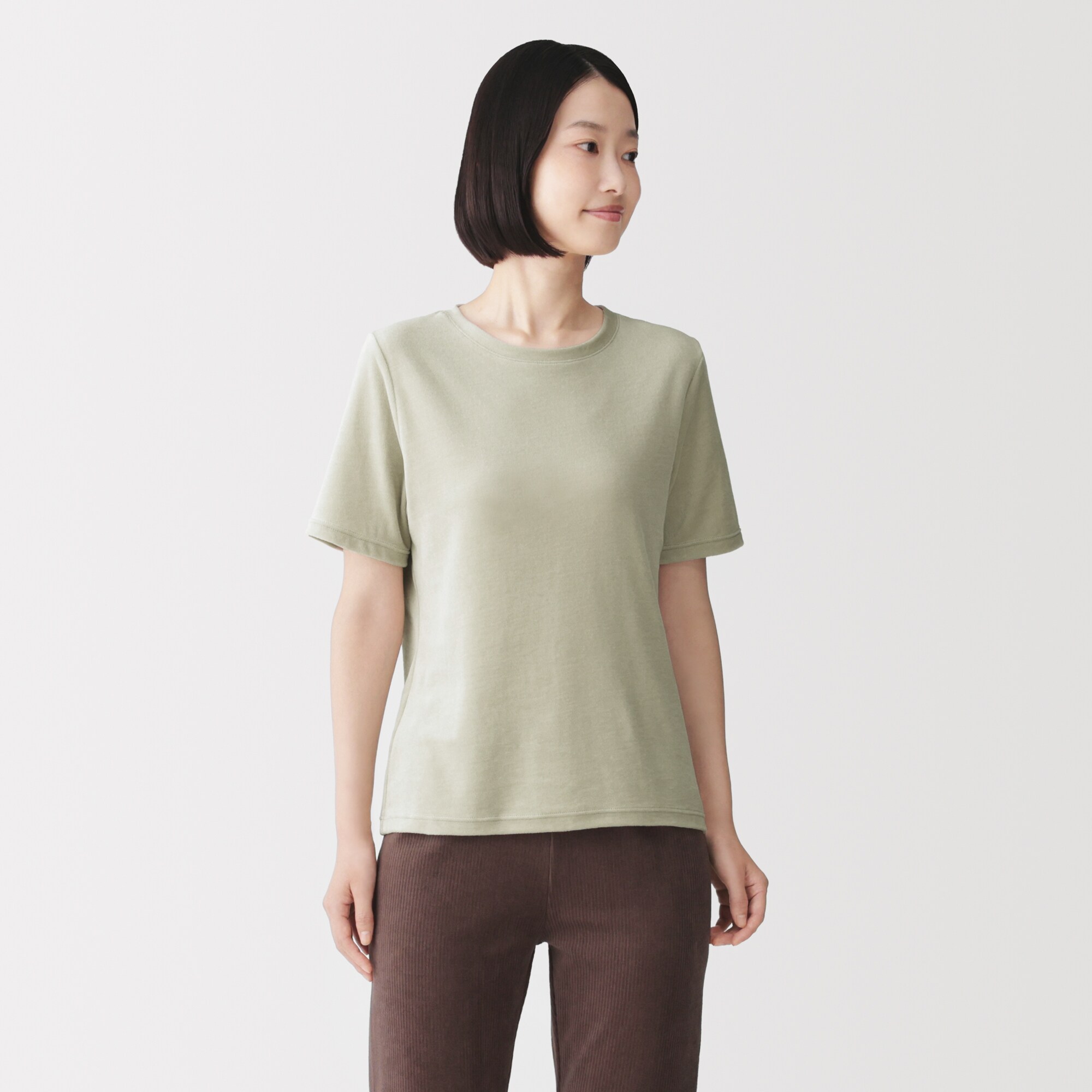 婦人　コットンベロア　半袖Ｔシャツ