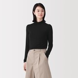 婦人　シアータートルネック長袖Ｔシャツ