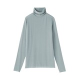 婦人　シアータートルネック長袖Ｔシャツ