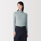 婦人　シアータートルネック長袖Ｔシャツ