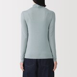 婦人　シアータートルネック長袖Ｔシャツ