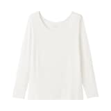 婦人　着るスキンケア　Ｕネック長袖Ｔシャツ