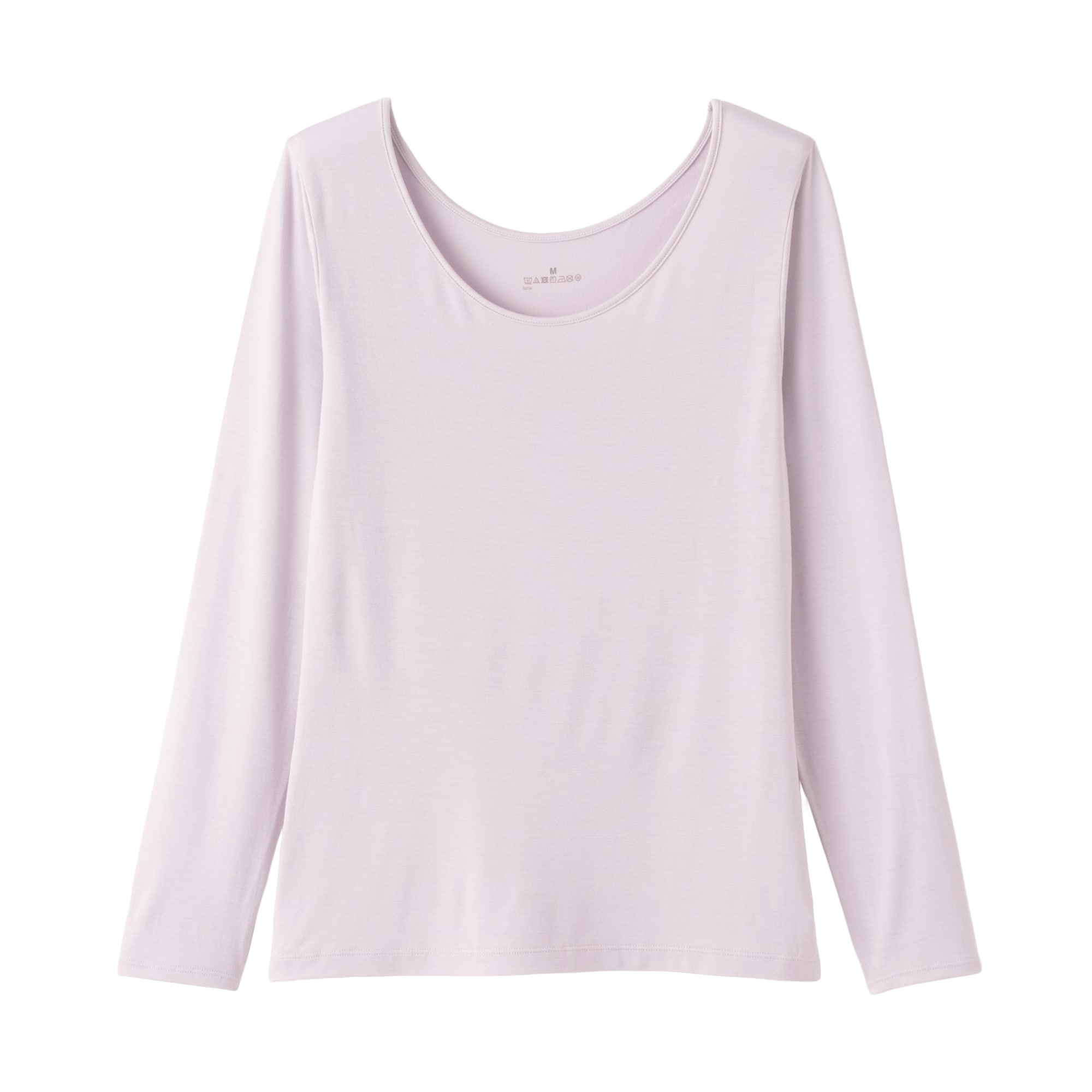 婦人　着るスキンケア　Ｕネック長袖Ｔシャツ