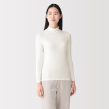 婦人　着るスキンケア　タートルネック長袖Ｔシャツ