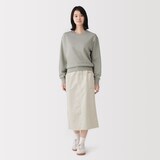 婦人　ストレッチコーデュロイ　スカート