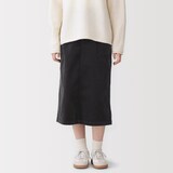 婦人　ストレッチコーデュロイ　スカート