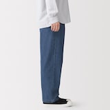 婦人　洗いざらし　デニムイージーテーパードパンツ（ＡＳＥＡＮ）