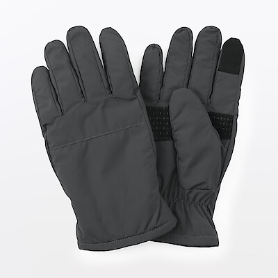 【１１月中旬発売予定】中わた　表面撥水　タッチパネル手袋