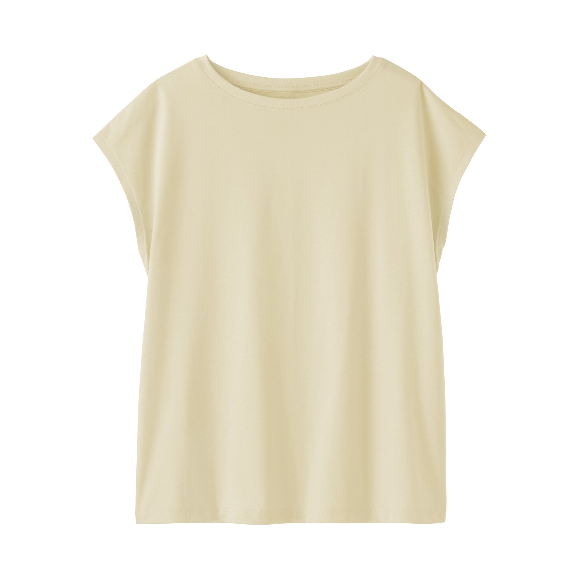 婦人　天竺編みフレンチスリーブＴシャツ（ＶＮ）