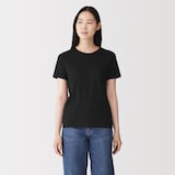 婦人　天竺編みクルーネック半袖Ｔシャツ（ＶＮ）