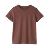 婦人　天竺編みクルーネック半袖Ｔシャツ（ＶＮ）