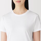 婦人　天竺編みクルーネック半袖Ｔシャツ（ＶＮ）