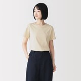 婦人　天竺編みクルーネック半袖Ｔシャツ（ＶＮ）