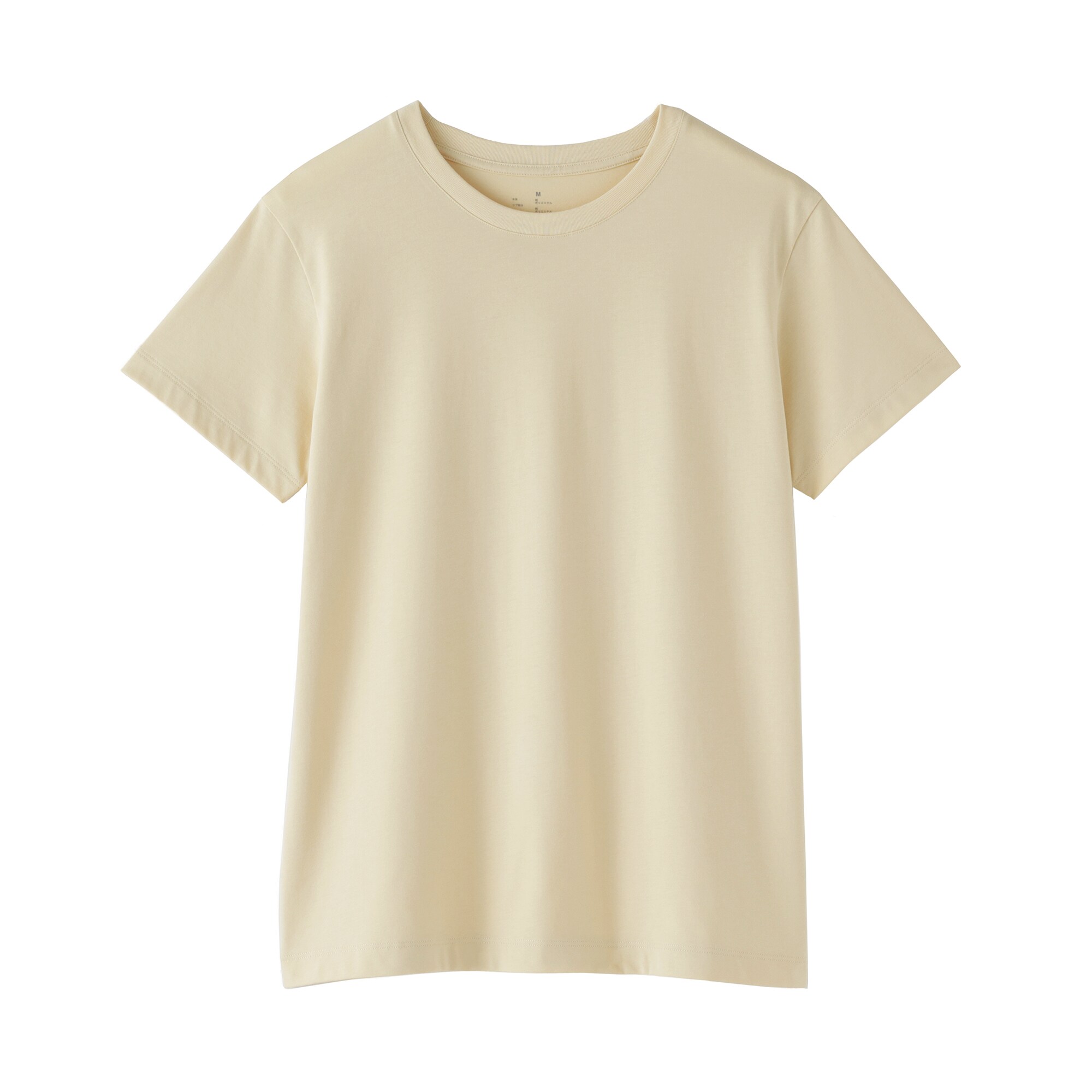 婦人　天竺編みクルーネック半袖Ｔシャツ（ＶＮ）