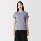 婦人　天竺編みクルーネック半袖Ｔシャツ（ＶＮ）